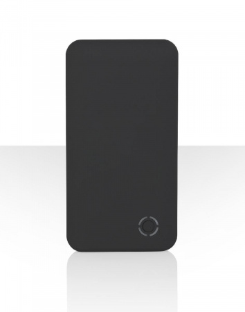 Беспроводное зарядное устройство "Fast SOFTTOUCH", 6000 mAh, цвет черный