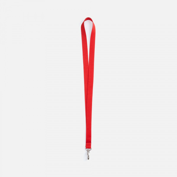 Лента для бейджа Pin, красная