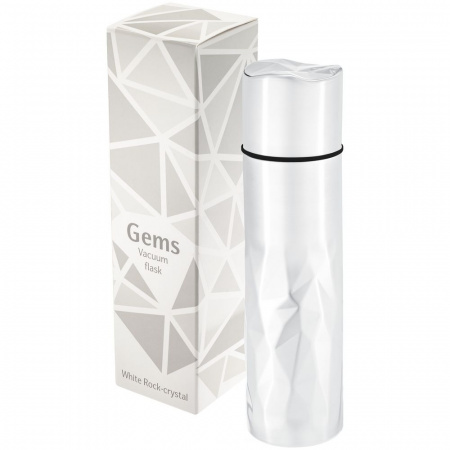 Термос Gems White Rock Crystal, белый горный хрусталь