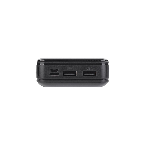 Зарядное устройство "Twenty Matt" 20000 mAh, цвет черный