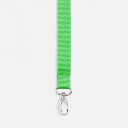 Лента для бейджа Pin, зеленая
