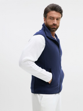 Жилет флисовый унисекс Ben Mac, темно-синий, размер 3XL