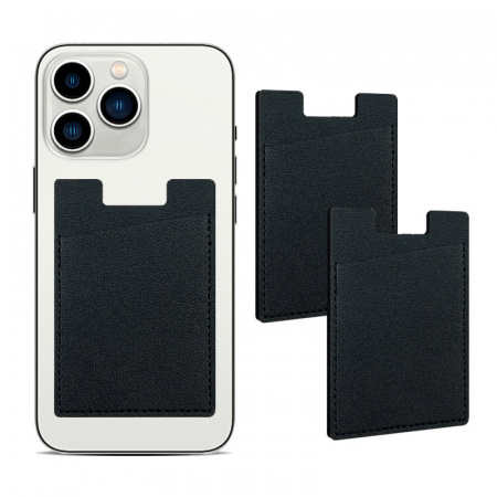 Держатель карт на телефоне SlimPocket, чёрный