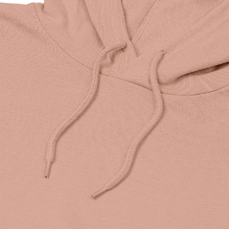 Толстовка с капюшоном унисекс Hoodie, бежевая (nude), размер M
