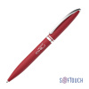 Ручка шариковая "Rocket", покрытие soft touch, цвет красный