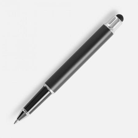 Роллер Scribo со стилусом, матовый серый