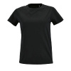 Футболка женская Imperial Fit Women черная, размер XXL