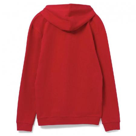 Толстовка с капюшоном унисекс Hoodie, красная, размер M