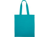Сумка для шопинга Carryme 140 хлопковая, 140 г/м2, бирюзовый 320C NEW
