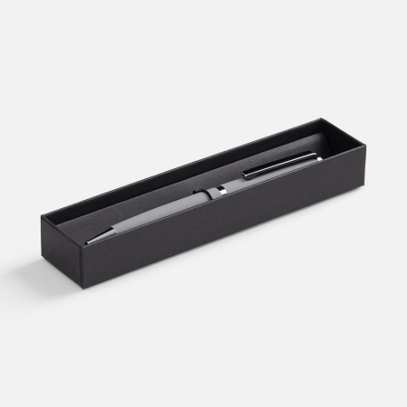 Ручка шариковая Inkish Chrome в футляре, серая