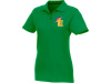 Женское поло Helios с коротким рукавом, fern green