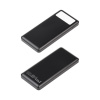 Зарядное устройство "Lumos" 10000 mAh с фонариком, черный, цвет черный