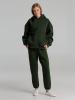 Худи Kulonga Oversize, темно-зеленый хаки, размер XS/S
