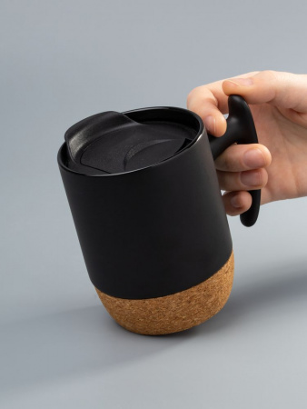 Кружка Corky Grip, черная