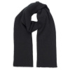 Шарф вязаный  двойной "WIND SCARF"_серый,100% акрил
