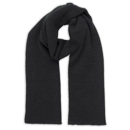 Шарф вязаный  двойной "WIND SCARF"_серый,100% акрил