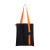Шоппер Superbag black (чёрный с оранжевым)