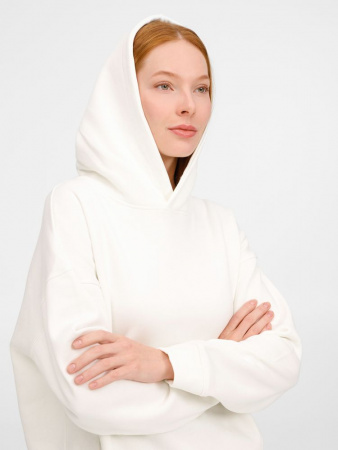 Худи оверсайз унисекс Tolla, молочное, размер XL/2XL