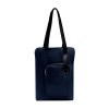 Шоппер Superbag Pocket, с внутренним креплением (карабин) и чехлом для мелочей (темно-синий с черным)