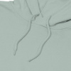 Толстовка с капюшоном унисекс Hoodie, серо-зеленая, размер XXL