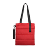 Шоппер Superbag Bubble, с магнитной кнопкой (красный с черным)