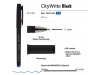 Ручка пластиковая шариковая CityWrite Black, 1.0 мм, черная