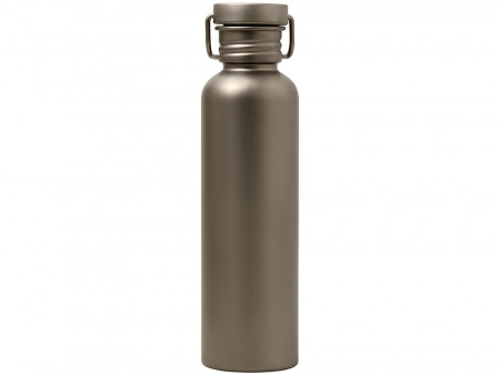 Бутылка для воды из титана Titan, 750ml, темно-серый