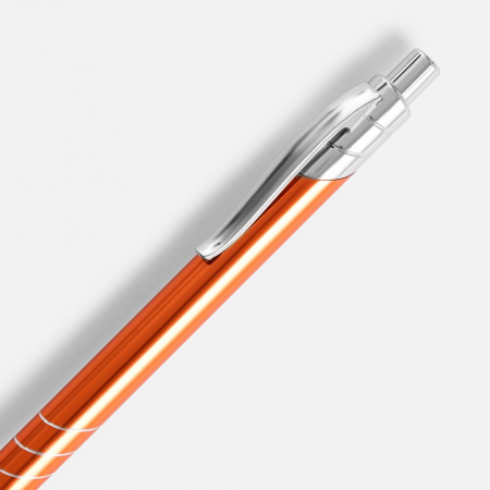 Ручка шариковая Undertone Metallic, оранжевая