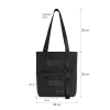 Шоппер Superbag ZIP, с двумя карманами и молнией (черный)