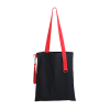 Шоппер Superbag black (чёрный с красным)