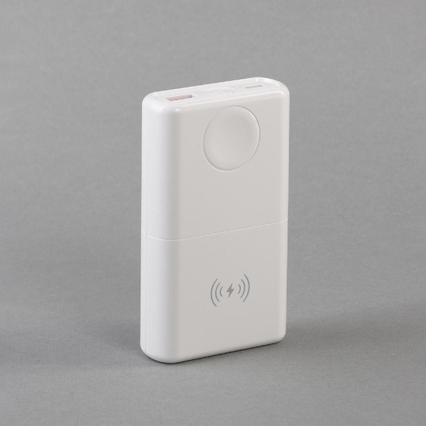 Беспроводное зарядное (22.5/15W) устройство "ALL-in-1" 10000 mAh, цвет белый