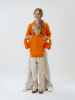 Худи детское Kirenga Kids 2.0, оранжевое, 14 лет