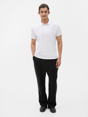 Рубашка поло мужская Prescott men 170 белая, размер 3XL