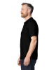 Футболка поло PREMIUM COTTON ADULT DOUBLE PIQUE, ЧЕРНЫЙ S