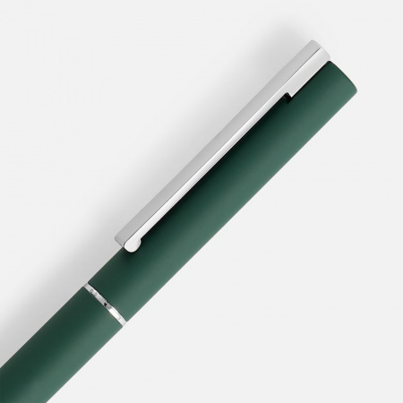Ручка шариковая Blade Soft Touch, зеленая