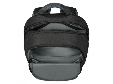 Рюкзак WENGER Trayl 15.6, чёрный, переработанный ПЭТ, 34 x 20 x 45 см, 22 л.