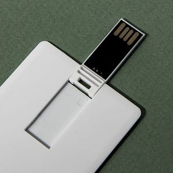 USB flash-карта CARD (8Гб), 8,4х5,2х0,2 см, пластик