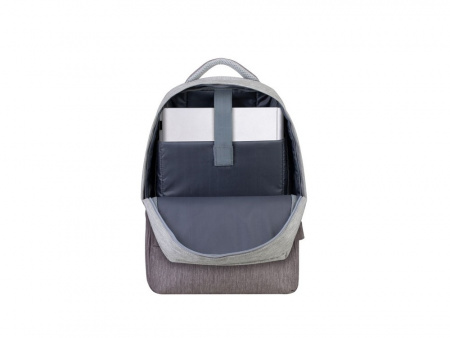 RIVACASE 7562 grey/mocha рюкзак для ноутбука 15.6, серый/кофейный