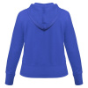 Толстовка женская Hooded Full Zip ярко-синяя, размер XL