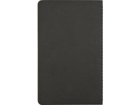 Записная книжка Moleskine Cahier (нелинованный, 3 шт.), Large (13х21см), черный