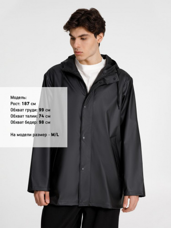 Парка R4, черная, размер M/L