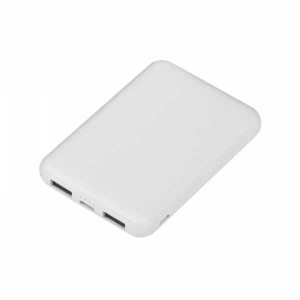 Зарядное устройство "Compact", 5000 mAh, белый, цвет белый