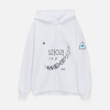 Толстовка унисекс оверсайз Sartoro, белая, размер 3XL/4XL