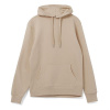 Толстовка с капюшоном унисекс Hoodie, бежевая, размер S