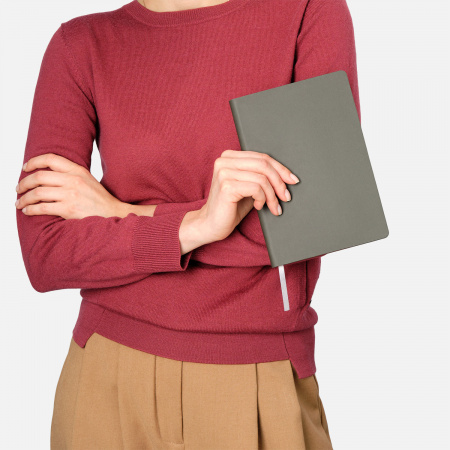Ежедневник Latte soft touch недатированный, синий