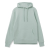 Толстовка с капюшоном унисекс Hoodie, серо-зеленая, размер XXL