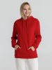 Толстовка с капюшоном унисекс Hoodie, красная, размер M