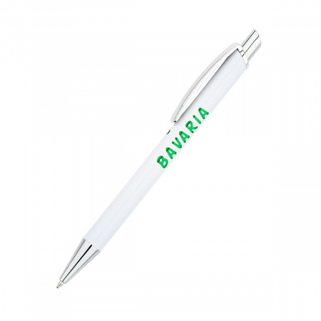 Ручка металлическая Bright, зеленая