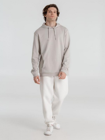 Толстовка с капюшоном унисекс Hoodie, дымчато-серая, размер M