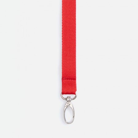 Лента для бейджа Pin, красная
